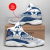 Dallas Cowboys Custom Name Air Jordan 13 Shoes V2