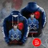 Dallas Cowboys Custom Name Horror IT Edition Pullover Hoodie