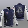 Dallas Cowboys Dark Blue 2 Hand Baseball Jacket