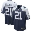 Dallas Cowboys Ezekiel Elliott Nike Navy Alternate NFL Game Jersey
