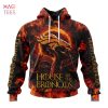 Denver Broncos Orange Black Pullover Hoodie