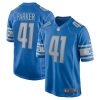 Detroit Lions AJ Parker Nike Blue NFL Game Jersey