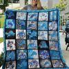 Detroit Lions Blue Legends Quilt Blanket