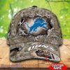 Detroit Lions Custom Name Camo Classic Cap