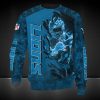Detroit Lions Honolulu Blue Camo Sweatshirt
