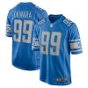 Detroit Lions Julian Okwara Nike Blue NFL Game Jersey