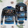 Detroit Lions Mascot Ugly Christmas Sweater