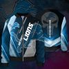 Detroit Lions Punisher Skull Bomber Jacket