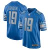 Detroit Lions Trinity Benson Nike Blue Home NFL Game Jersey