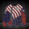 Green Bay Packers American Flag Edition Bomber Jacket