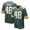 Green Bay Packers DQ Thomas Nike Green Home NFL Game Jersey