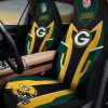 Green Bay Packers Helmet On King Seat Car Seat Covers