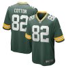 Green Bay Packers Jeff Cotton Nike Green Home NFL Game Jersey