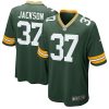 Green Bay Packers Josh Jackson Nike Green NFL Game Jersey