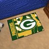 Green Bay Packers Logo Rubber Doormat