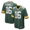 Green Bay Packers Pat O'Donnell Nike Green NFL Game Jersey
