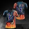 Houston Texans American Flag Polo Shirt V2