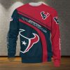 Houston Texans Blue Red Sweatshirt