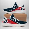 Houston Texans Blue Red Yeezy Boost Sneakers