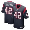 Houston Texans Cory Littleton Nike Navy NFL Game Jersey