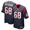 Houston Texans Jarrett Patterson Nike Navy NFL Game Jersey