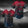 Houston Texans Red Blue Baseball Jersey V8