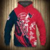 Houston Texans Red Blue Pullover Hoodie V6