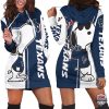 Houston Texans Snoopy Lover Women Hoodie Dress
