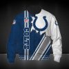 Indianapolis Colts Blue White Bomber Jacket V2