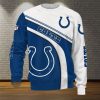 Indianapolis Colts Blue White Sweatshirt