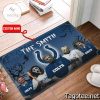 Indianapolis Colts Custom Name Halloween Rubber Doormat