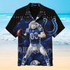 Indianapolis Colts Mascot Blue Hawaiian Shirt