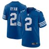 Indianapolis Colts Matt Ryan Nike Royal Alternate NFL Game Jersey