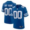 Indianapolis Colts Nike Royal Alternate Custom NFL Game Jersey
