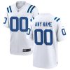 Indianapolis Colts Nike White Custom NFL Game Jersey