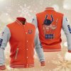 Indianapolis Colts Orange Iron Maiden Baseball Jacket