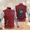 Indianapolis Colts Red Skull Baseball Jacket