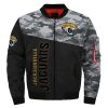 Jacksonville Jaguars Black Camo Bomber Jacket