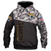 Jacksonville Jaguars Black Camo Pullover Hoodie