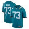 Jacksonville Jaguars Blake Hance Nike Teal Home NFL Game Jersey