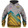 Jacksonville Jaguars Gold Grey Pullover Hoodie