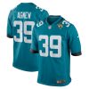 Jacksonville Jaguars Jamal Agnew Nike Teal NFL Game Jersey