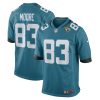 Jacksonville Jaguars Jaylon Moore Nike Teal NFL Game Jersey