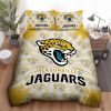 Jacksonville Jaguars Light Gold Bedding Set