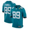 Jacksonville Jaguars Luke Farrell Nike Teal NFL Game Jersey
