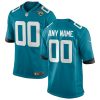 Jacksonville Jaguars Nike Teal Alternate Custom NFL Game Jersey