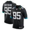 Jacksonville Jaguars Roy Robertson-Harris Nike Black NFL Game Jersey