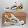 Jacksonville Jaguars White Gold Reze Sneakers