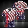 Kansas City Chiefs American Flag Polo Shirt