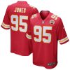 Kansas City Chiefs Chris Jones Nike Red NFL Game Jersey
